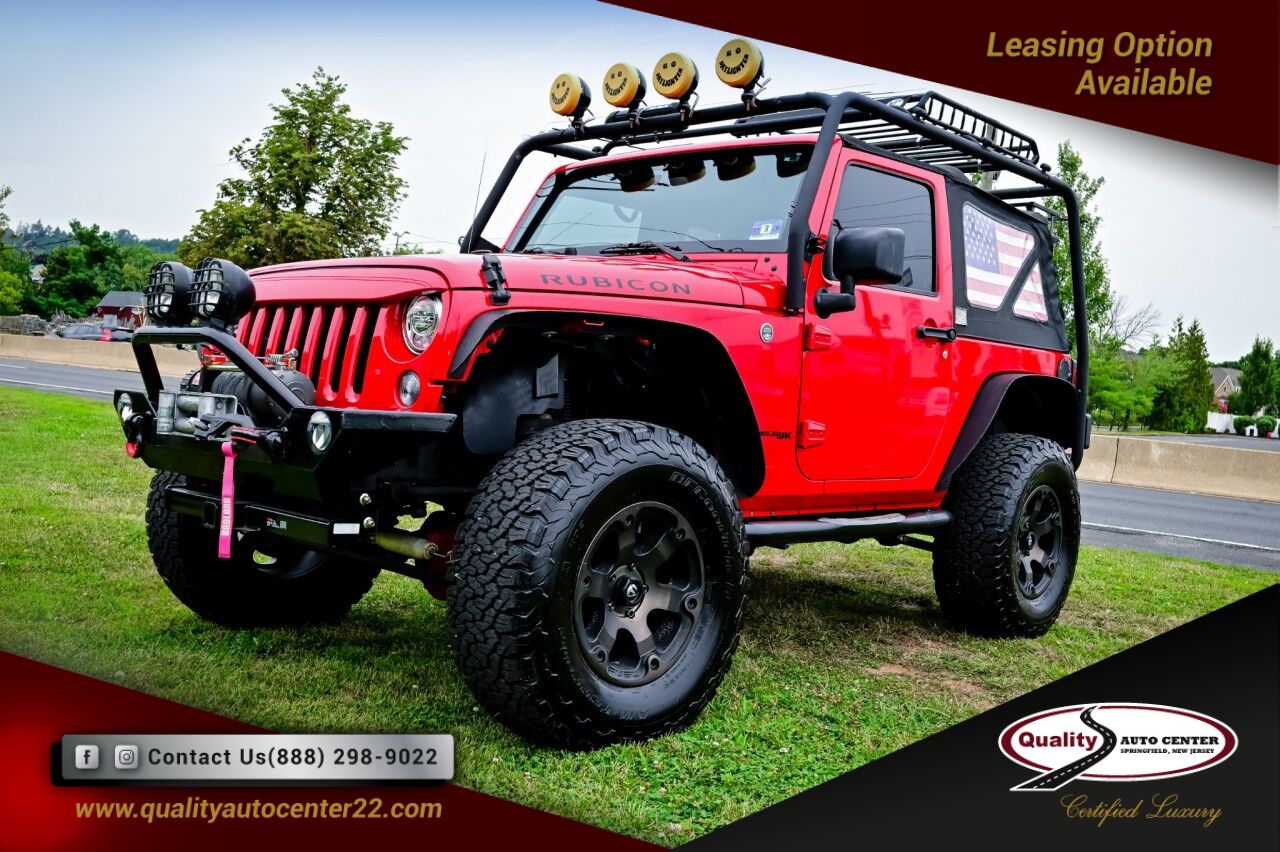 2018 Jeep Wrangler JK Rubicon, Tow Hitch, Winch, Automatic Transmission Springfield NJ