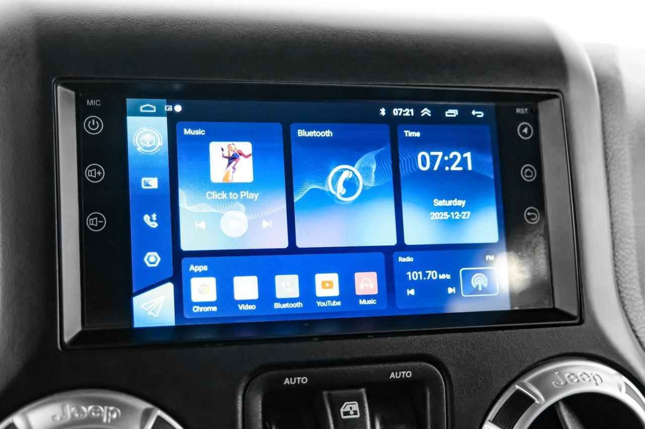 2018 Jeep Wrangler JK SAHARA 4WD AUTOMATIC SOFT TOP CONVERTIBLE CRUISE CONTROL TOW HITCH ALLOY WHEELS Carrollton TX