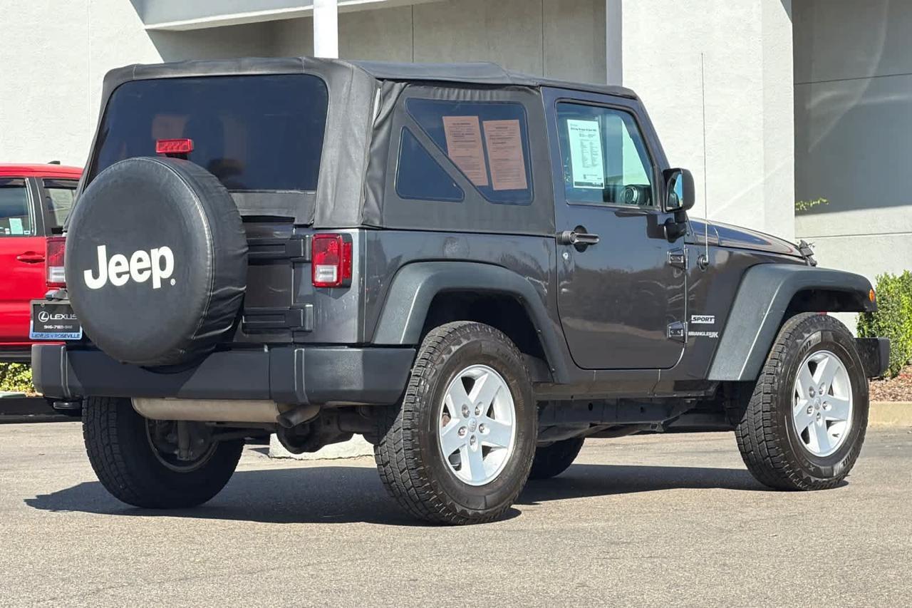 2018 Jeep Wrangler JK Sport S Roseville CA