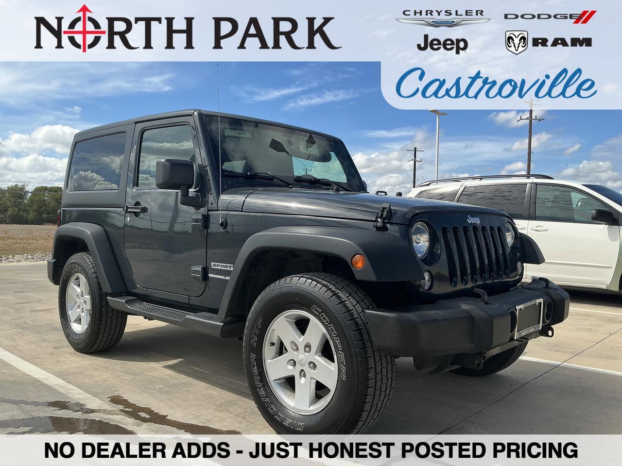 2018 Jeep Wrangler JK Sport S Castroville TX
