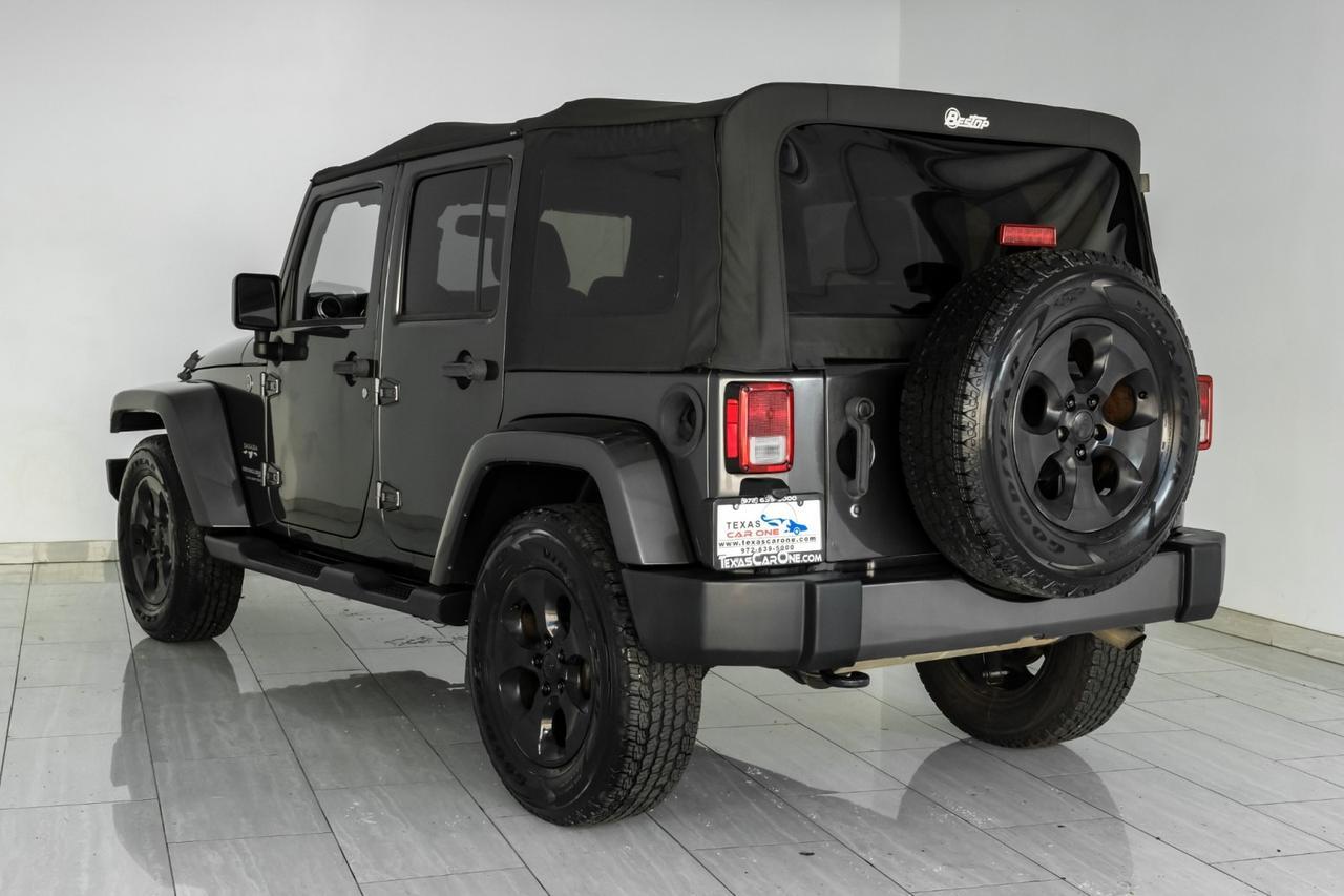 2018 Jeep Wrangler JK UNLIMITED SAHARA 4WD AUTOMATIC SOFT TOP CONVERTIBLE CRUISE CONTR Carrollton TX
