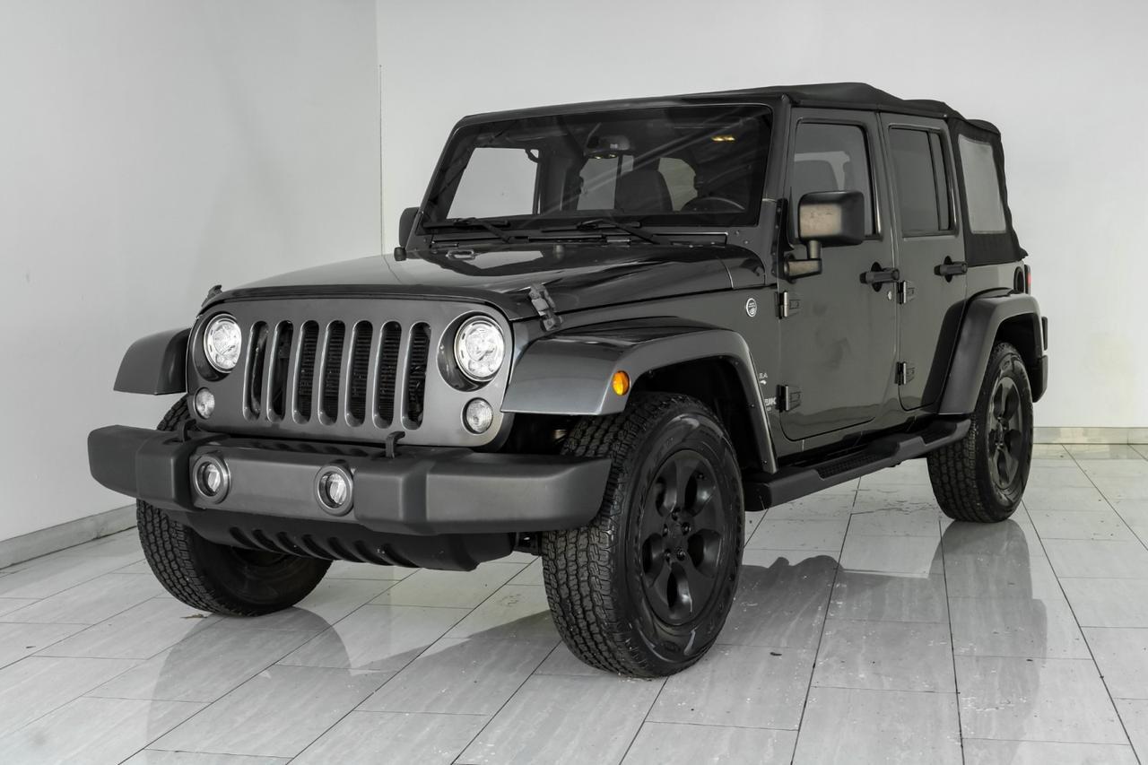 2018 Jeep Wrangler JK UNLIMITED SAHARA 4WD AUTOMATIC SOFT TOP CONVERTIBLE CRUISE CONTR Carrollton TX