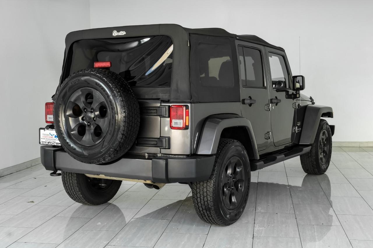 2018 Jeep Wrangler JK UNLIMITED SAHARA 4WD AUTOMATIC SOFT TOP CONVERTIBLE CRUISE CONTR Carrollton TX