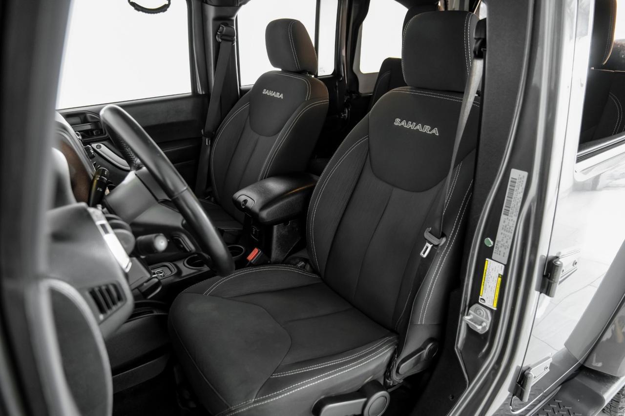 2018 Jeep Wrangler JK UNLIMITED SAHARA 4WD AUTOMATIC SOFT TOP CONVERTIBLE CRUISE CONTR Carrollton TX