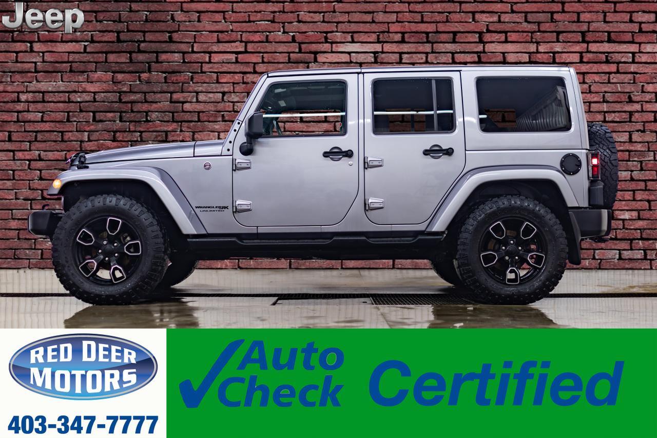 2018 Jeep Wrangler JK Unlimited 4x4 Altitude Leather Nav