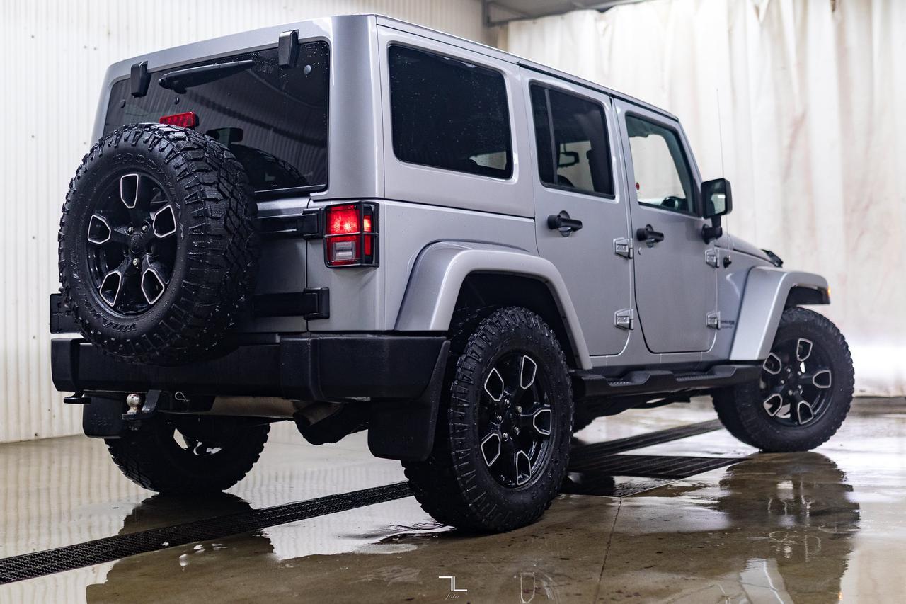 2018 Jeep Wrangler JK Unlimited 4x4 Altitude Leather Nav Red Deer AB