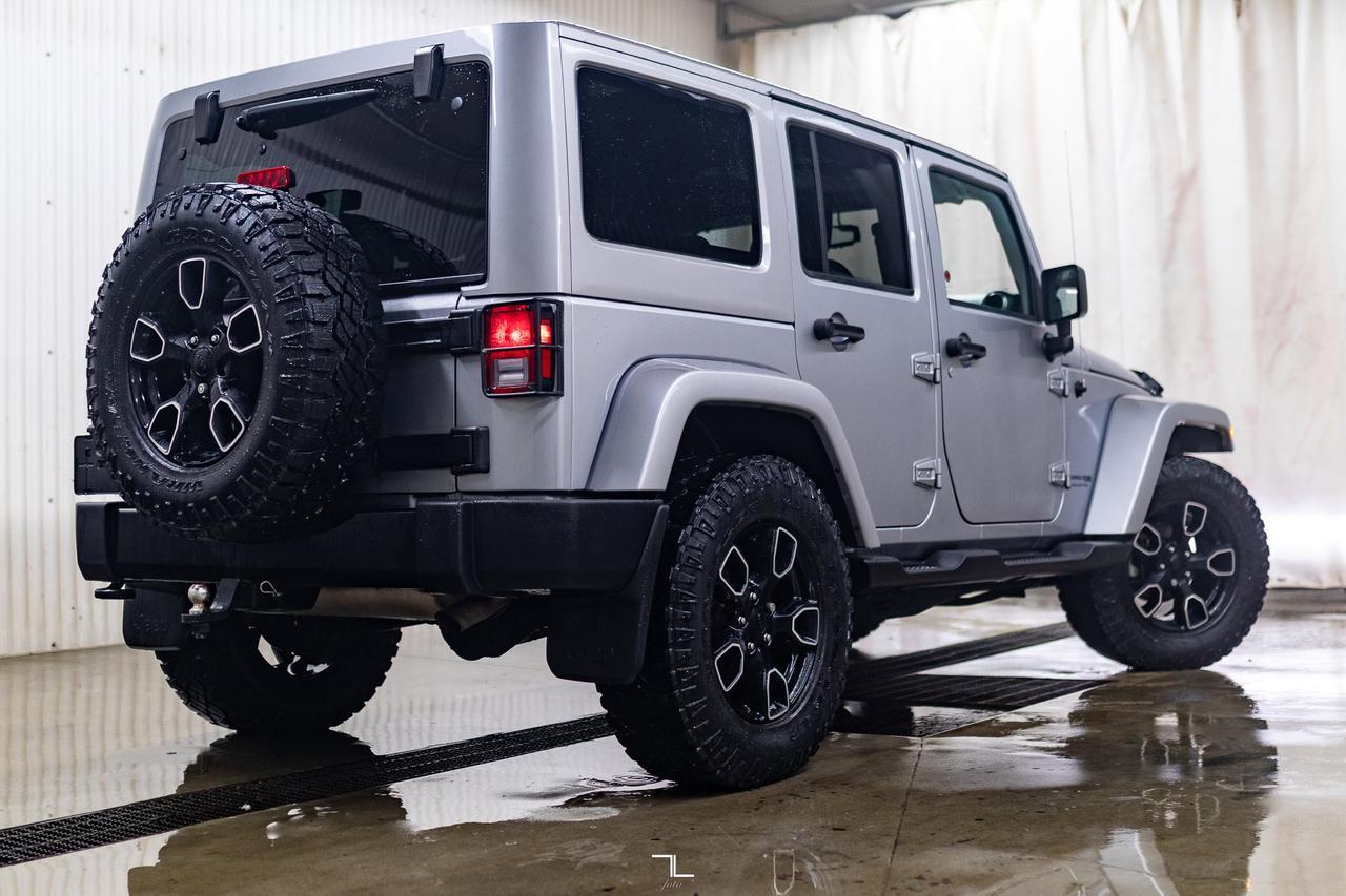 2018 Jeep Wrangler JK Unlimited 4x4 Altitude Leather Nav Red Deer AB