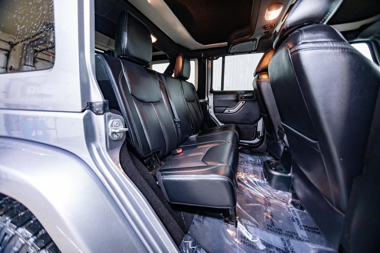 2018 Jeep Wrangler JK Unlimited 4x4 Altitude Leather Nav Red Deer AB