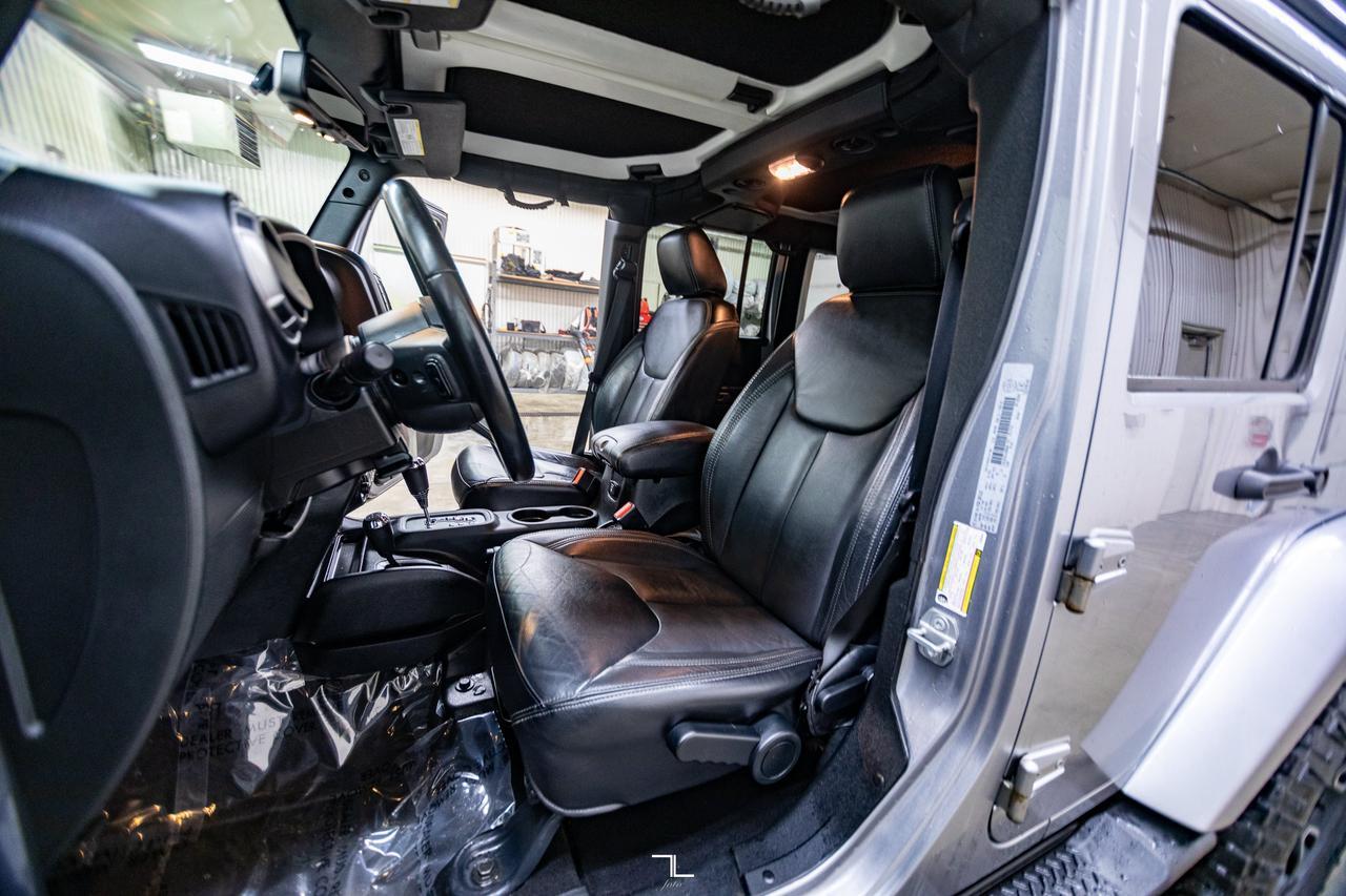 2018 Jeep Wrangler JK Unlimited 4x4 Altitude Leather Nav Red Deer AB