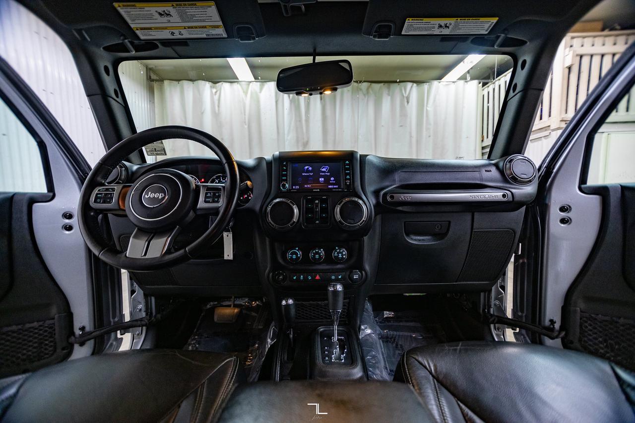 2018 Jeep Wrangler JK Unlimited 4x4 Altitude Leather Nav Red Deer AB