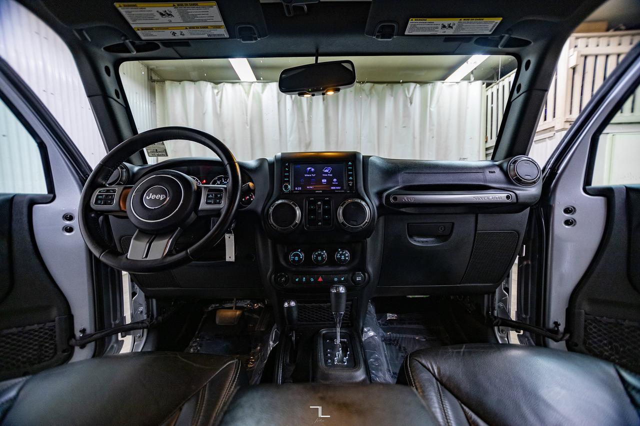 2018 Jeep Wrangler JK Unlimited 4x4 Altitude Leather Nav Red Deer AB