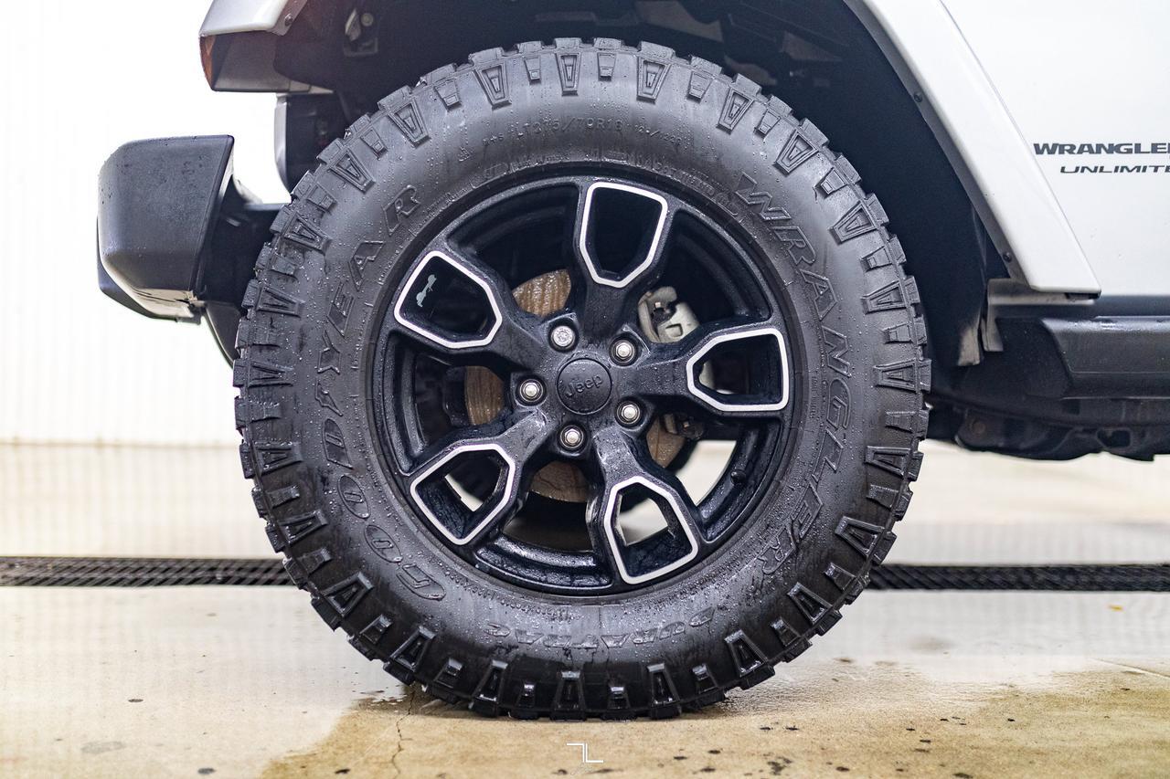 2018 Jeep Wrangler JK Unlimited 4x4 Altitude Leather Nav Red Deer AB