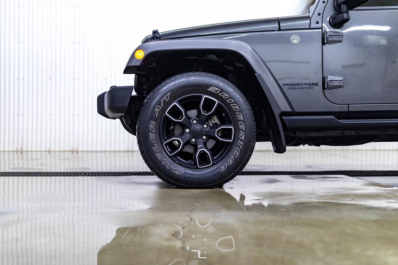 2018 Jeep Wrangler JK Unlimited 4x4 Altitude Leather Nav Red Deer AB