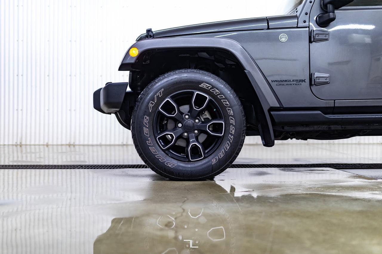 2018 Jeep Wrangler JK Unlimited 4x4 Altitude Leather Nav Red Deer AB