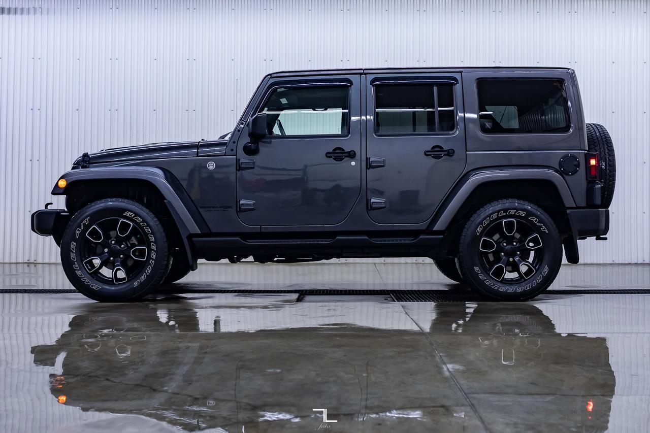 2018 Jeep Wrangler JK Unlimited 4x4 Altitude Leather Nav Red Deer AB