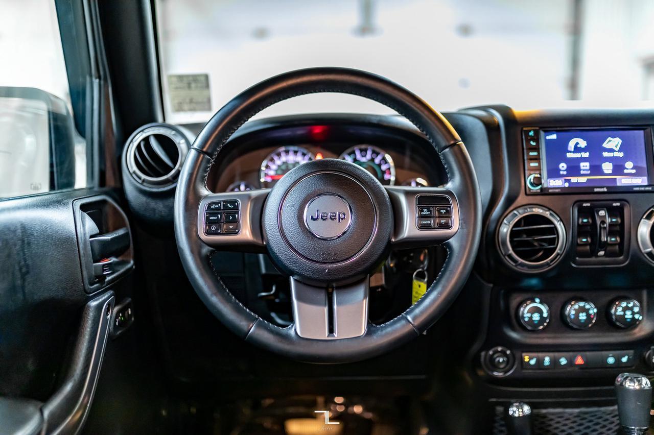 2018 Jeep Wrangler JK Unlimited 4x4 Altitude Leather Nav Red Deer AB