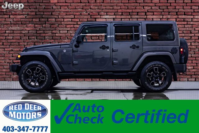 2018 Jeep Wrangler JK Unlimited 4x4 Altitude Leather Nav