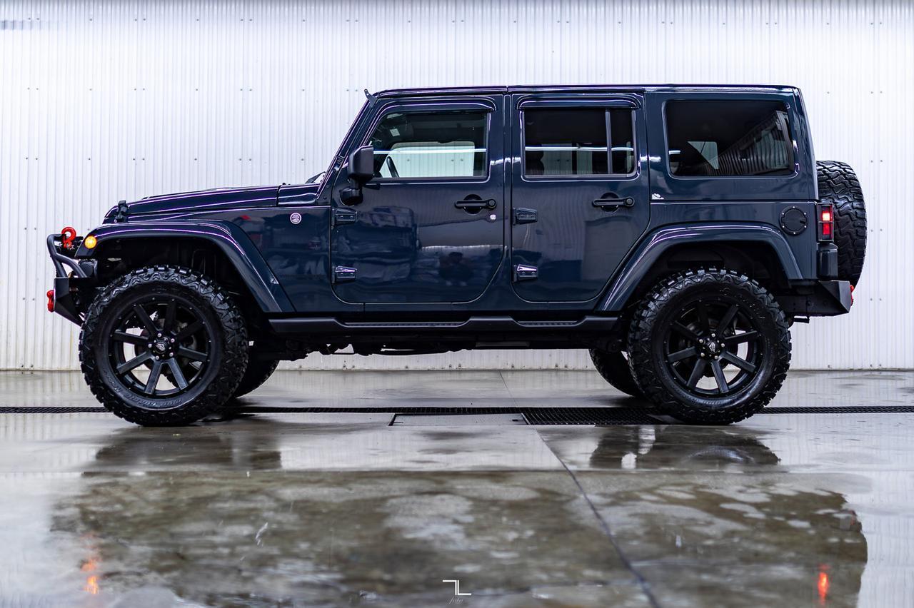 2018 Jeep Wrangler JK Unlimited 4x4 Altitude Leather Nav Red Deer AB