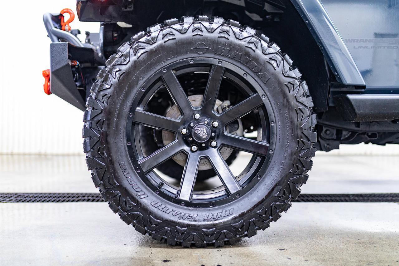 2018 Jeep Wrangler JK Unlimited 4x4 Altitude Leather Nav Red Deer AB