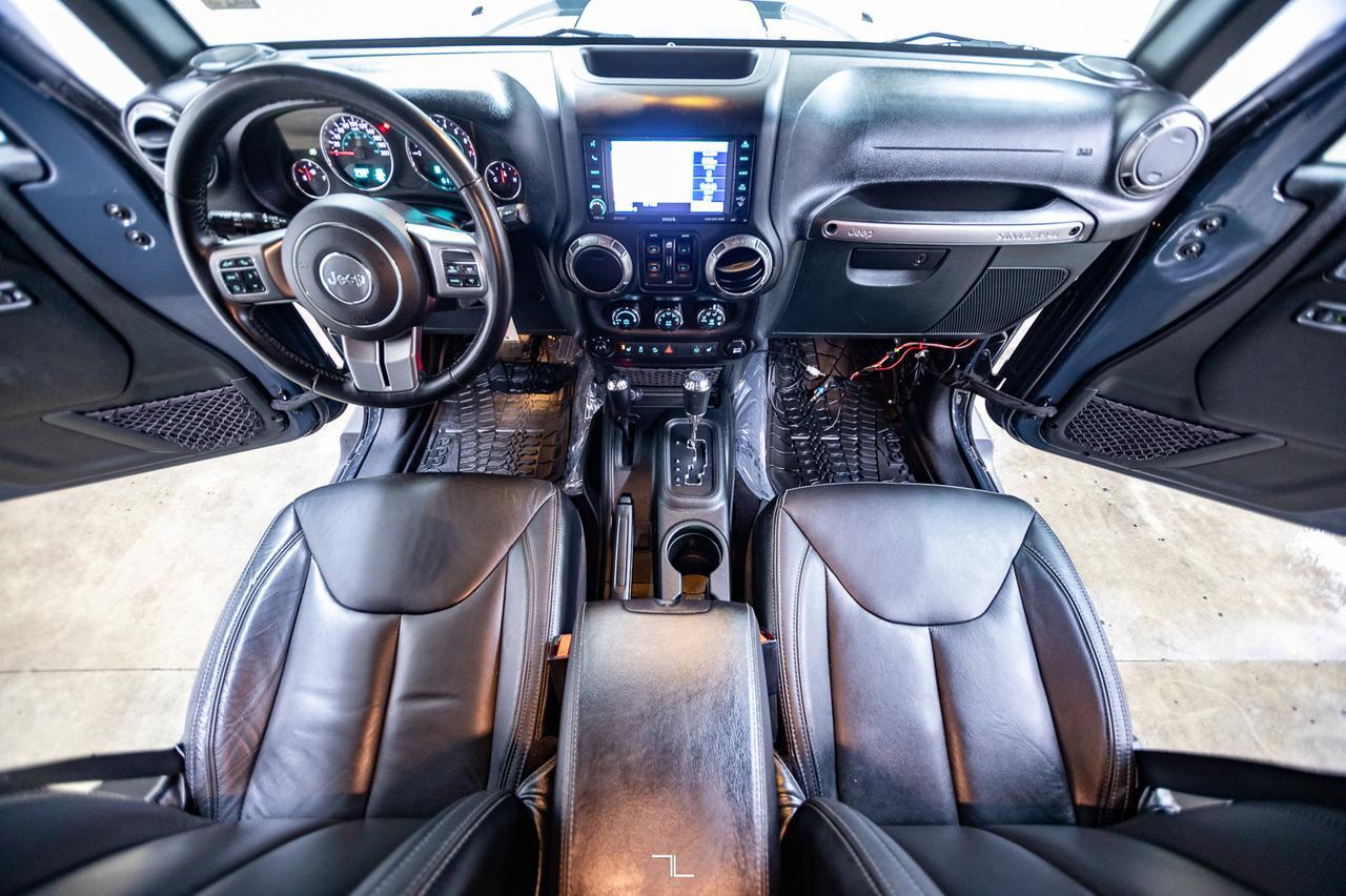 2018 Jeep Wrangler JK Unlimited 4x4 Altitude Leather Nav Red Deer AB