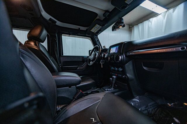 2018 Jeep Wrangler JK Unlimited 4x4 Altitude Leather Nav Red Deer AB