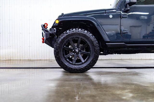 2018 Jeep Wrangler JK Unlimited 4x4 Altitude Leather Nav Red Deer AB