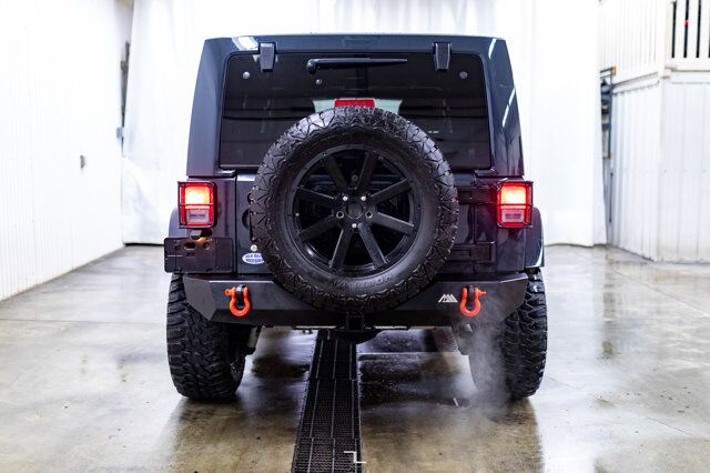 2018 Jeep Wrangler JK Unlimited 4x4 Altitude Leather Nav Red Deer AB