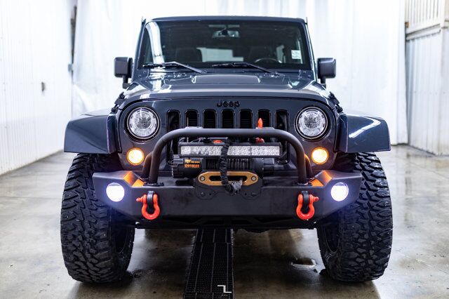 2018 Jeep Wrangler JK Unlimited 4x4 Altitude Leather Nav Red Deer AB