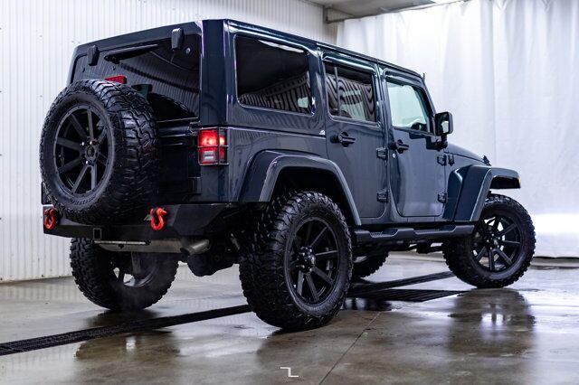 2018 Jeep Wrangler JK Unlimited 4x4 Altitude Leather Nav Red Deer AB