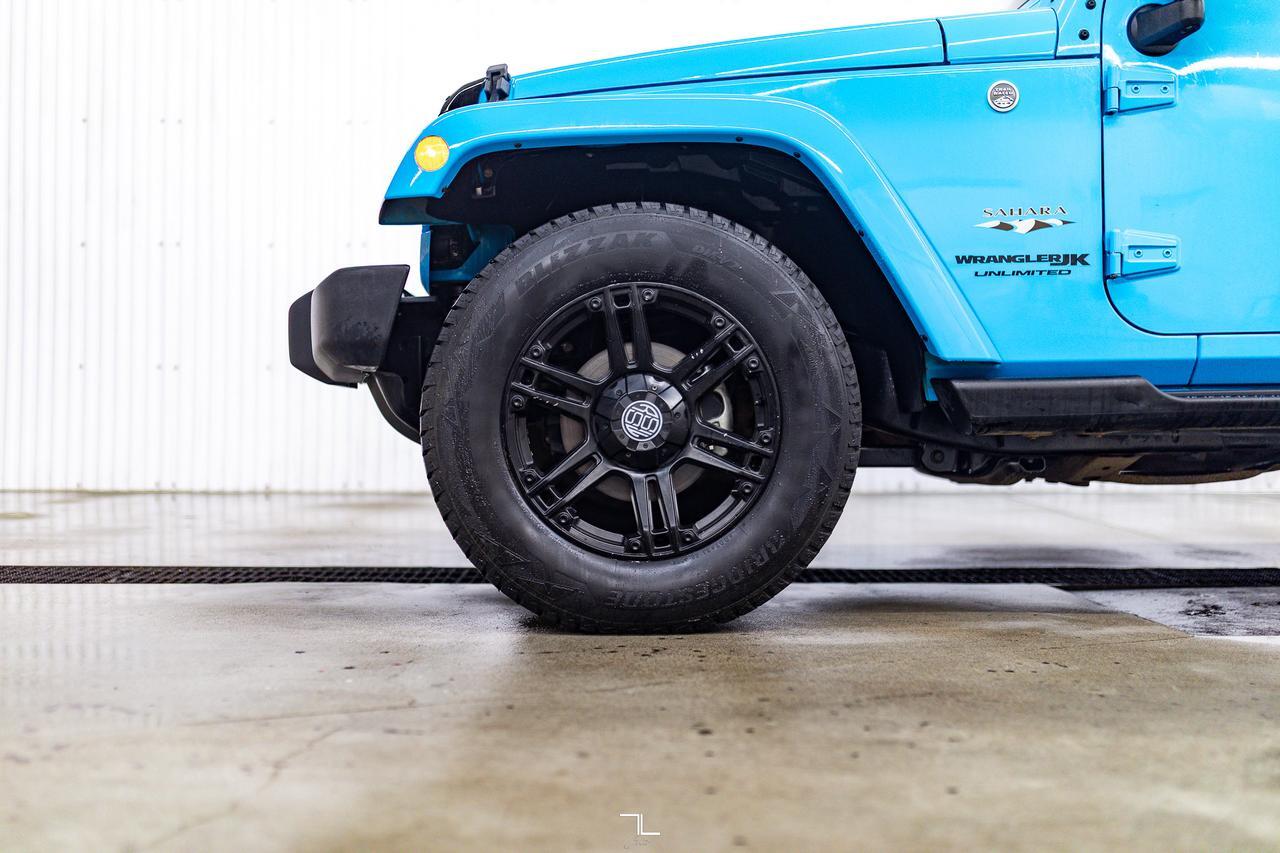 2018 Jeep Wrangler JK Unlimited 4x4 Sahara Nav Red Deer AB