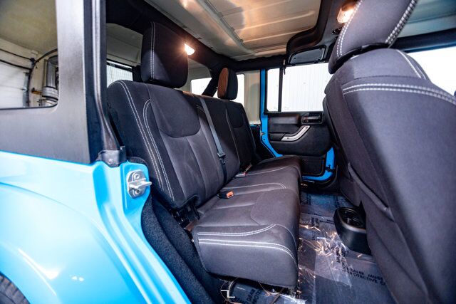 2018 Jeep Wrangler JK Unlimited 4x4 Sahara Nav Red Deer AB