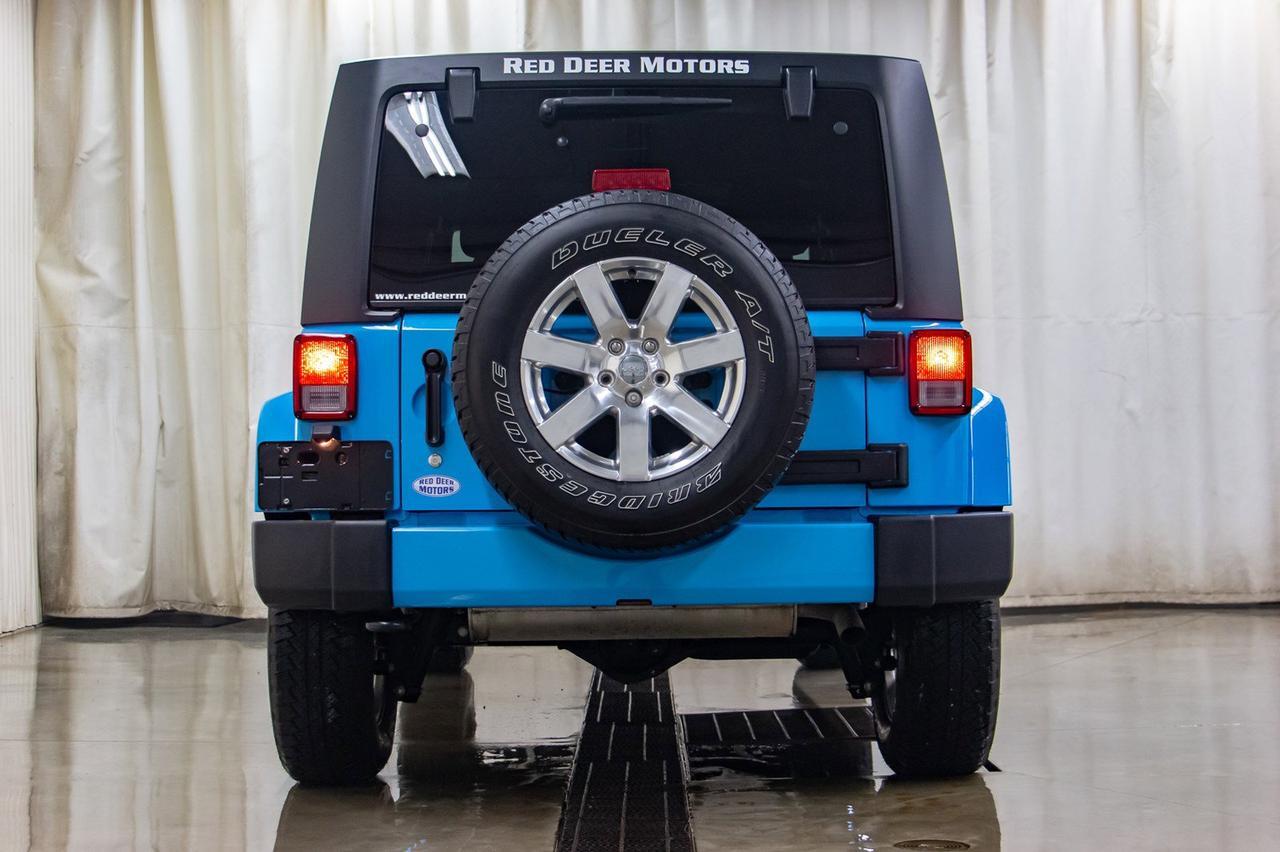 2018 Jeep Wrangler JK Unlimited 4x4 Sahara Nav Red Deer AB