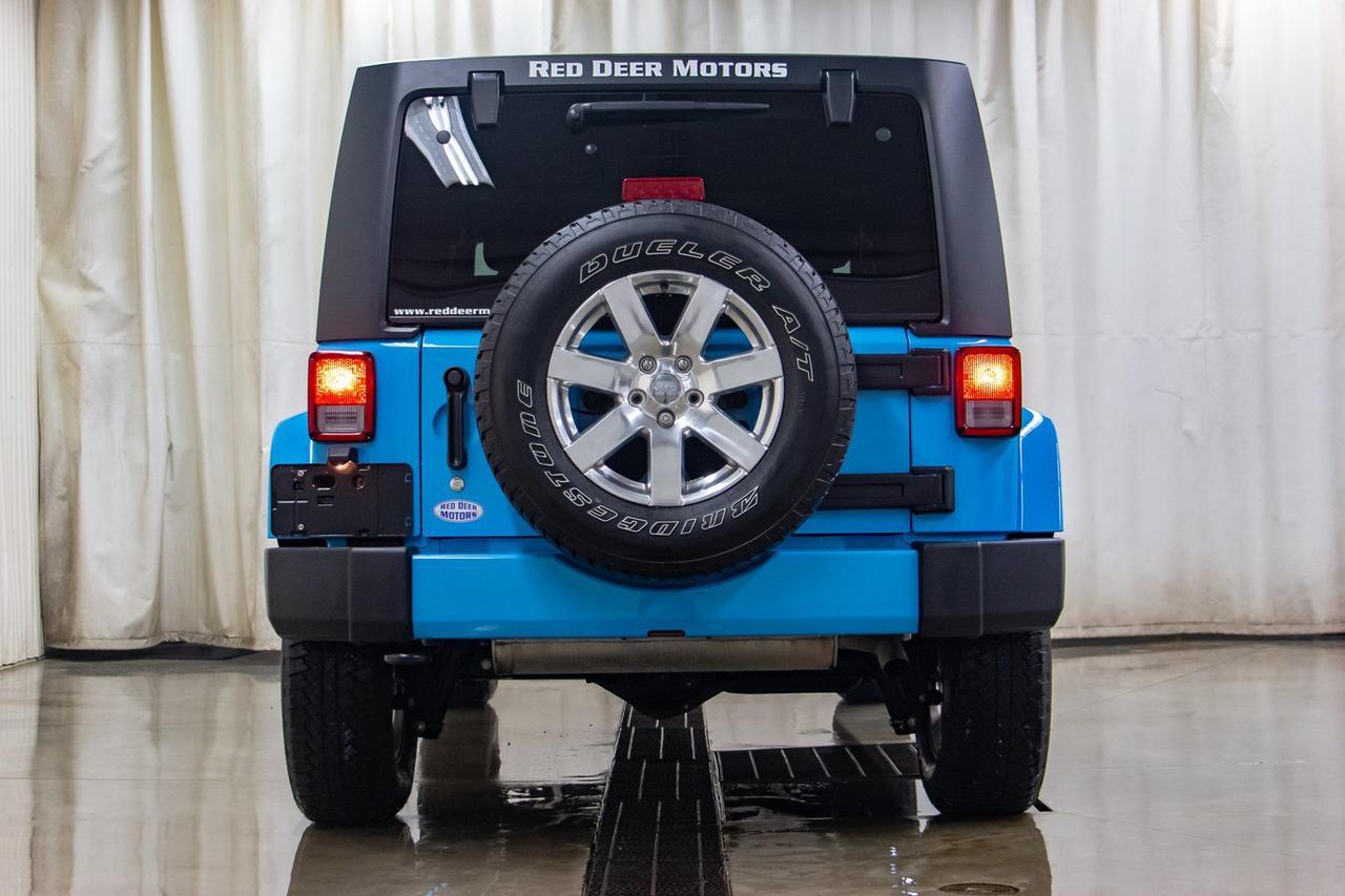 2018 Jeep Wrangler JK Unlimited 4x4 Sahara Nav Red Deer AB