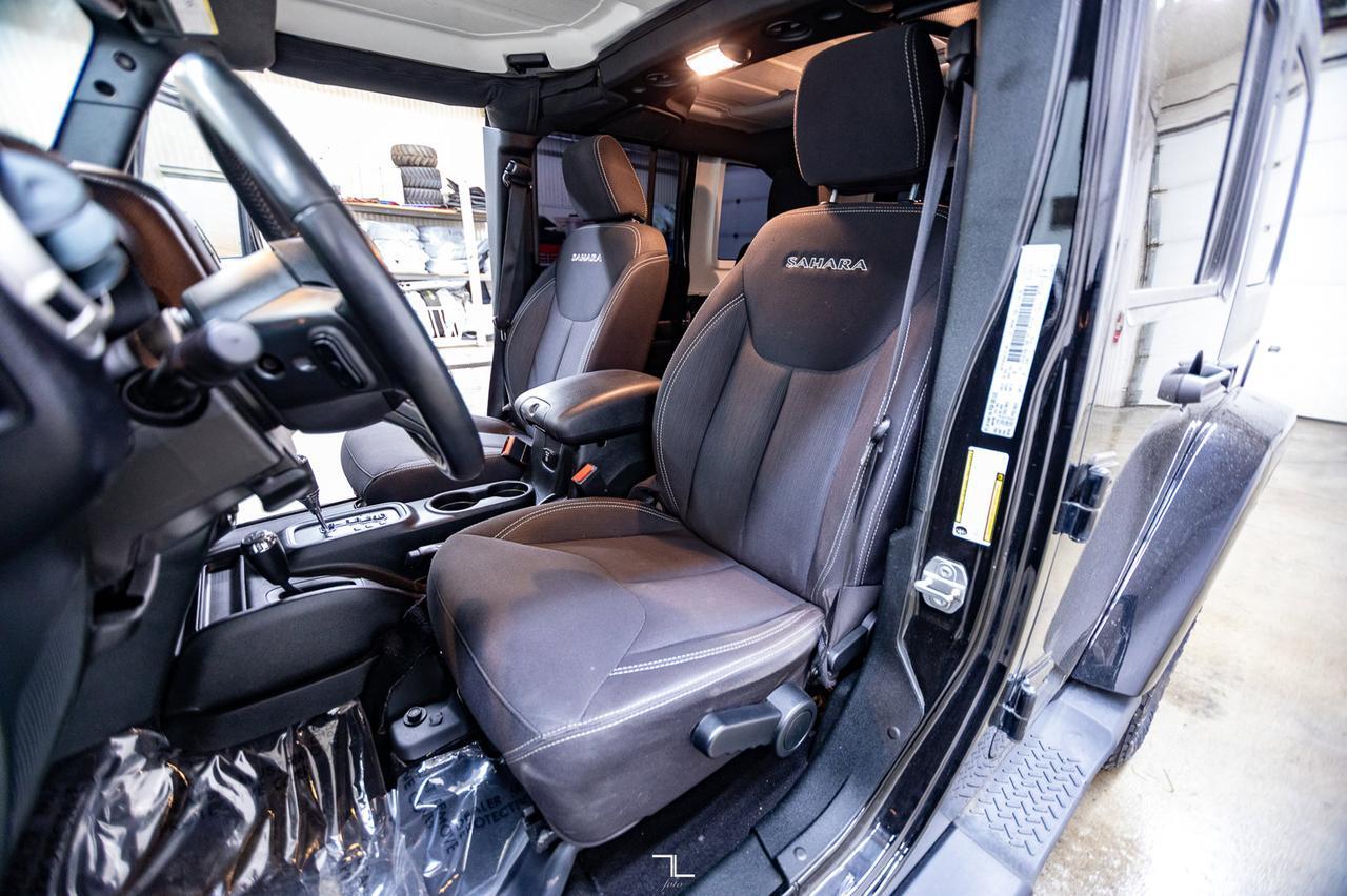 2018 Jeep Wrangler JK Unlimited 4x4 Sahara Nav Red Deer AB