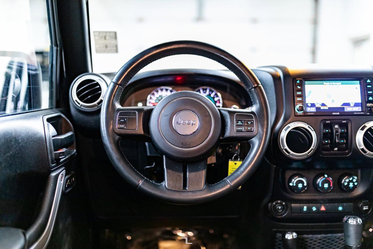 2018 Jeep Wrangler JK Unlimited 4x4 Sahara Nav Red Deer AB