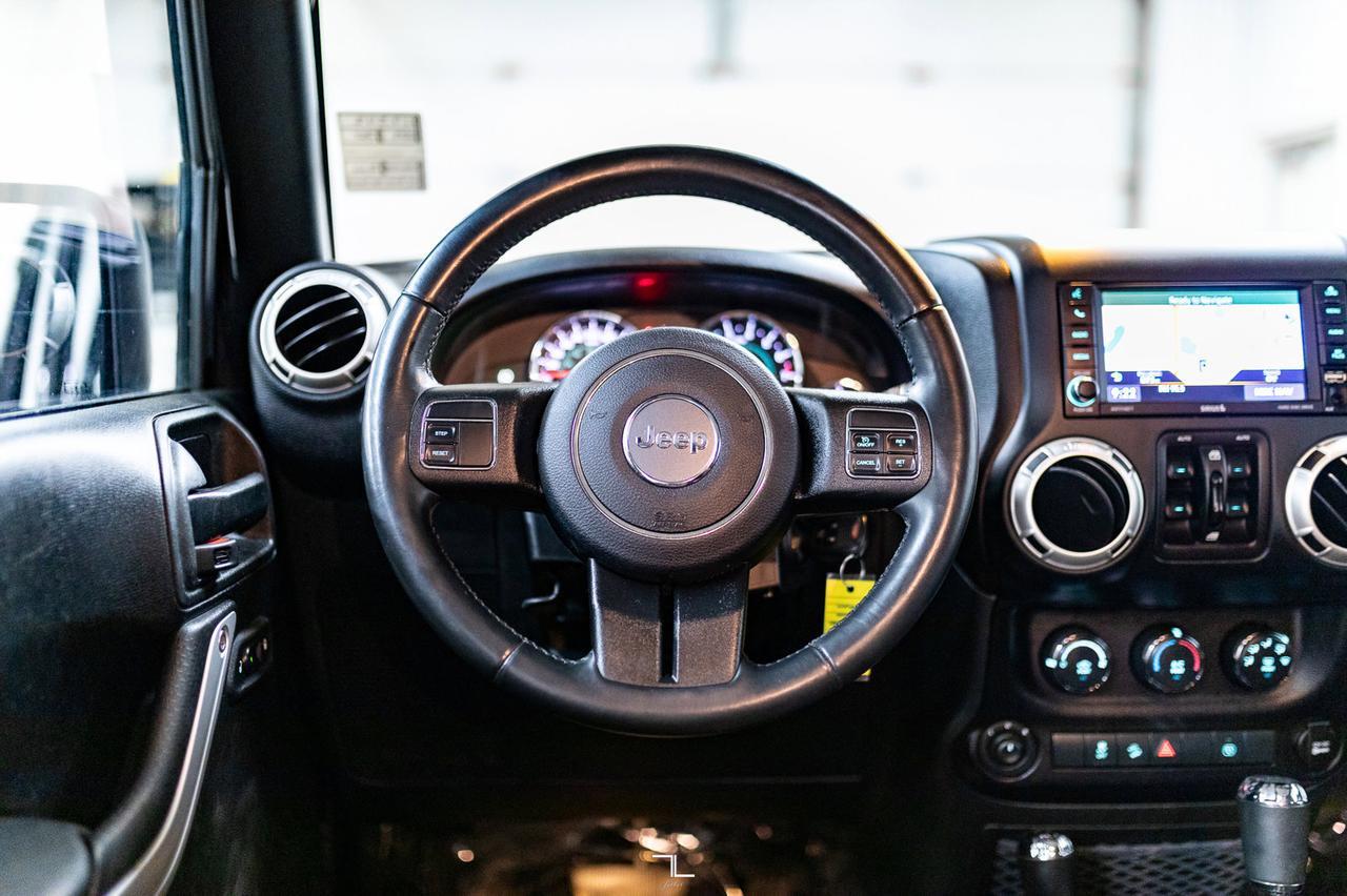 2018 Jeep Wrangler JK Unlimited 4x4 Sahara Nav Red Deer AB