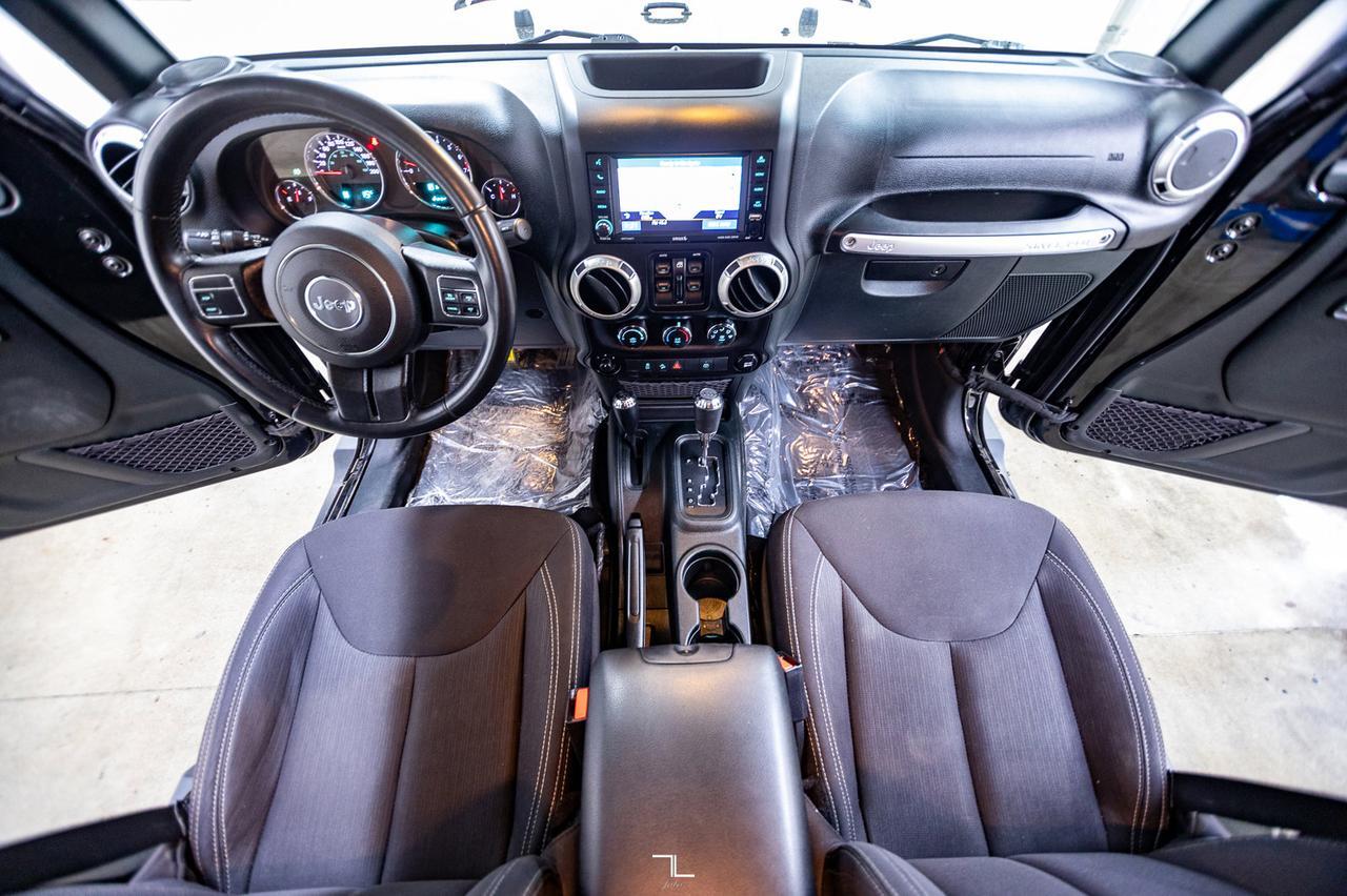 2018 Jeep Wrangler JK Unlimited 4x4 Sahara Nav Red Deer AB