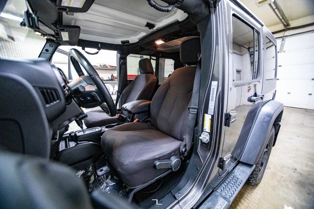 2018 Jeep Wrangler JK Unlimited 4x4 Willys Red Deer AB