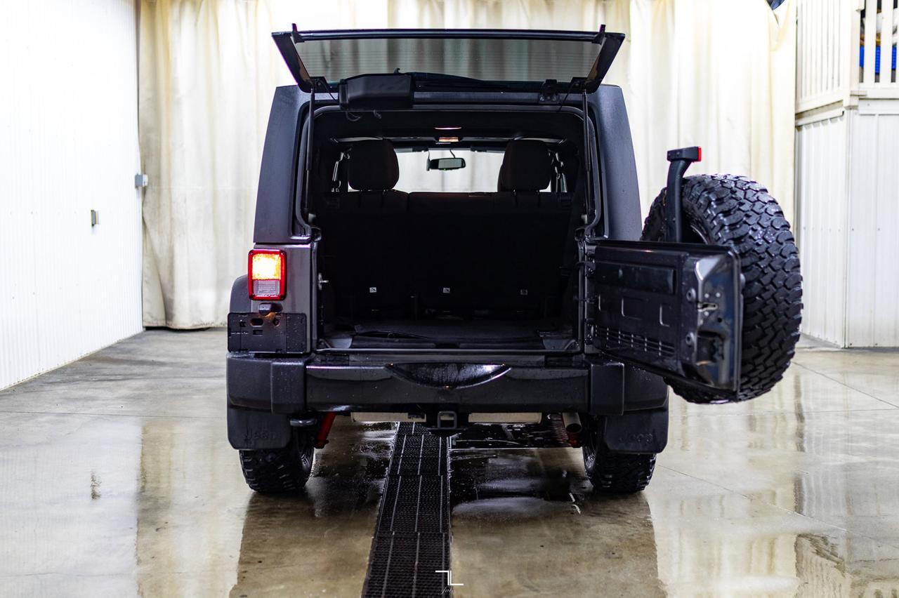 2018 Jeep Wrangler JK Unlimited 4x4 Willys Red Deer AB