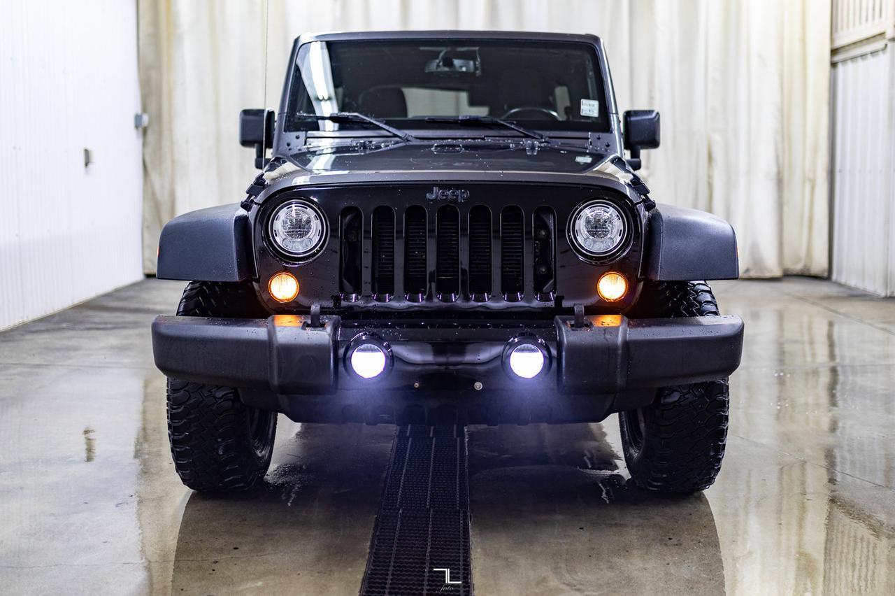 2018 Jeep Wrangler JK Unlimited 4x4 Willys Red Deer AB