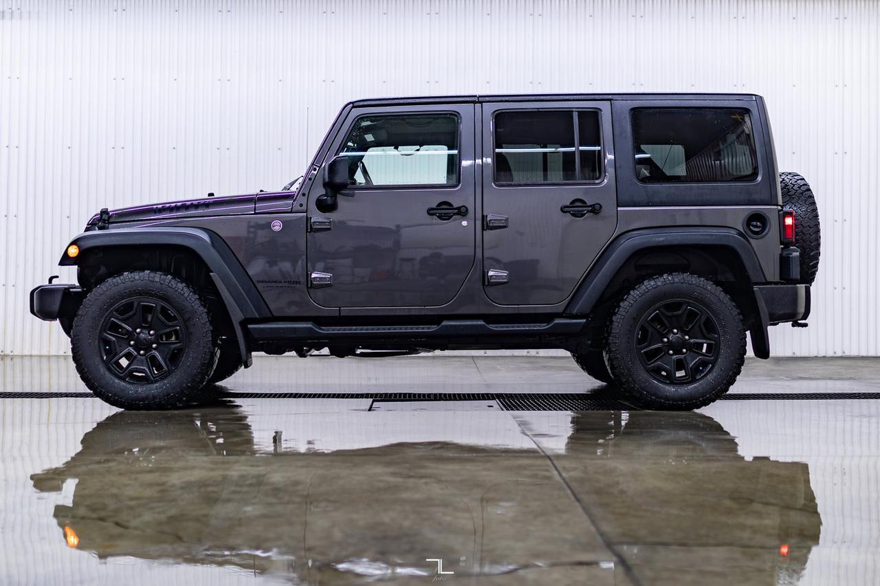2018 Jeep Wrangler JK Unlimited 4x4 Willys Red Deer AB