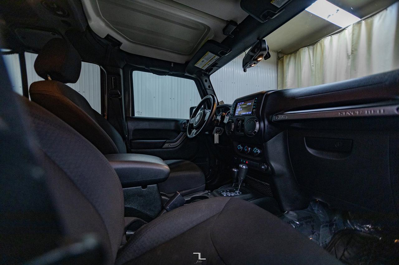 2018 Jeep Wrangler JK Unlimited 4x4 Willys Red Deer AB