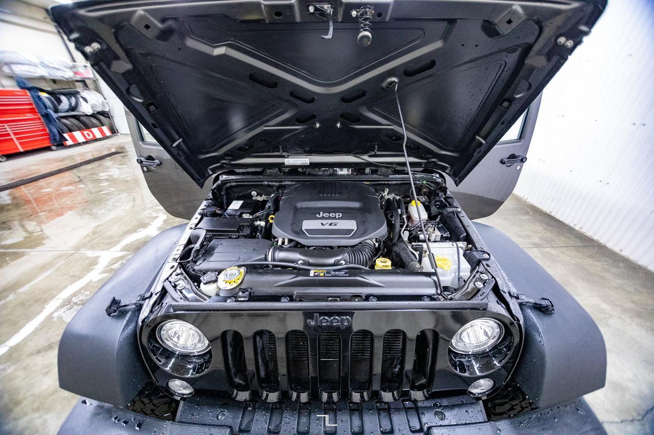 2018 Jeep Wrangler JK Unlimited 4x4 Willys Red Deer AB