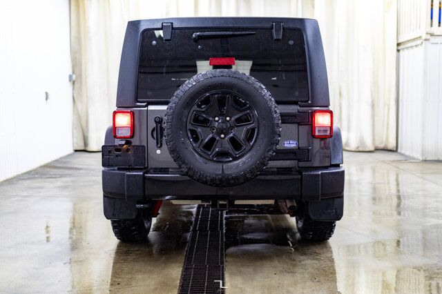 2018 Jeep Wrangler JK Unlimited 4x4 Willys Red Deer AB