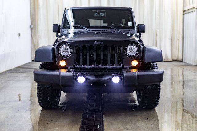 2018 Jeep Wrangler JK Unlimited 4x4 Willys Red Deer AB