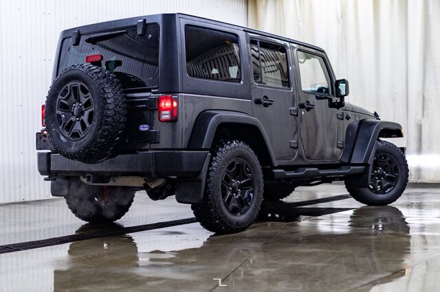 2018 Jeep Wrangler JK Unlimited 4x4 Willys Red Deer AB