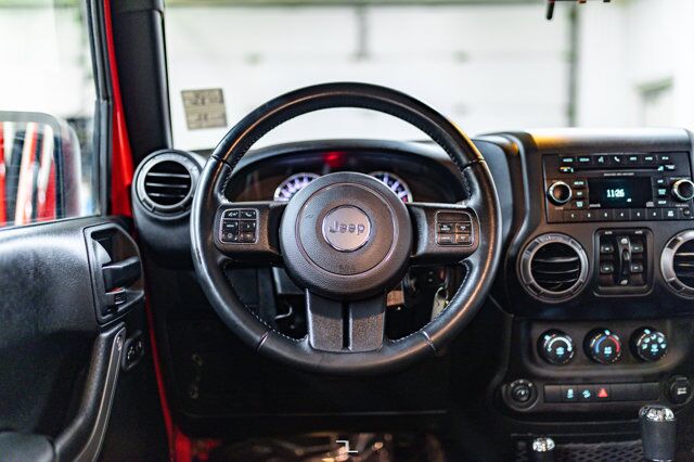 2018 Jeep Wrangler JK Unlimited 4x4 Willys Wheeler Red Deer AB