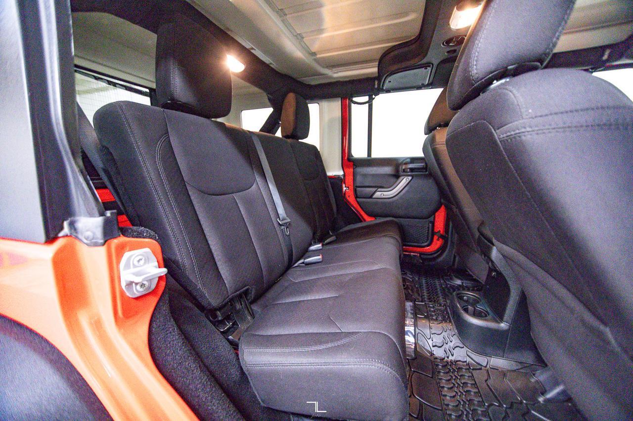 2018 Jeep Wrangler JK Unlimited 4x4 Willys Wheeler Red Deer AB