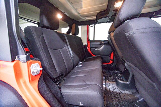 2018 Jeep Wrangler JK Unlimited 4x4 Willys Wheeler Red Deer AB