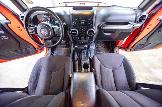 2018 Jeep Wrangler JK Unlimited 4x4 Willys Wheeler Red Deer AB